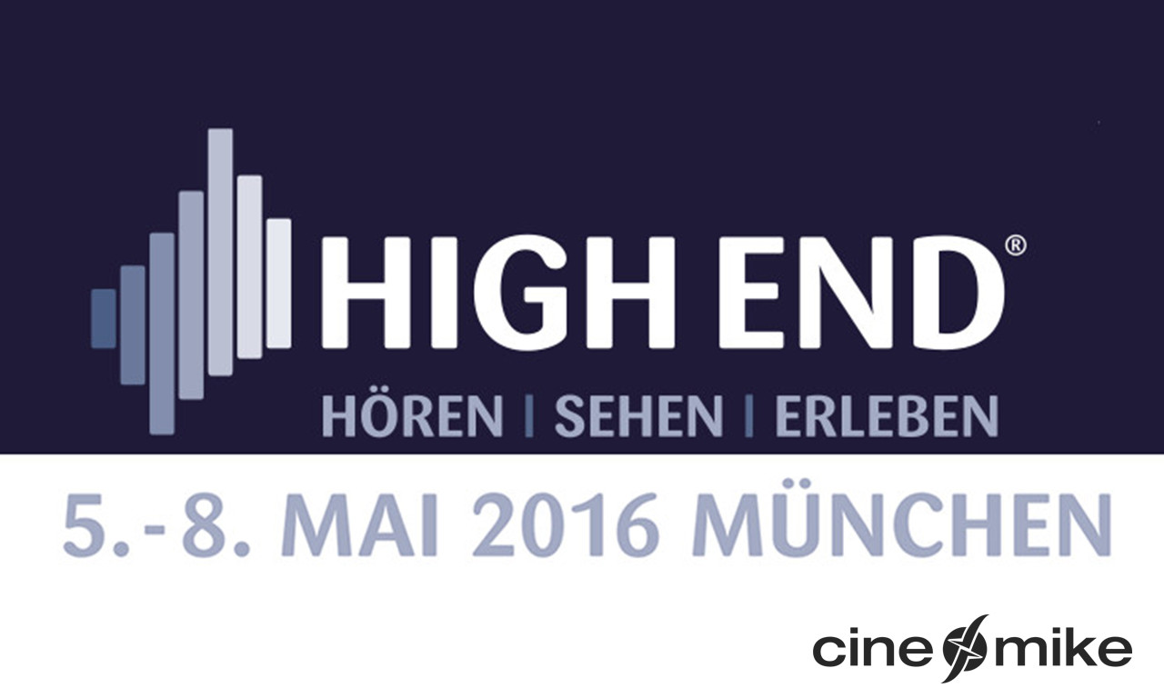 Besuchen Sie uns auf der HighEnd 2016 in München