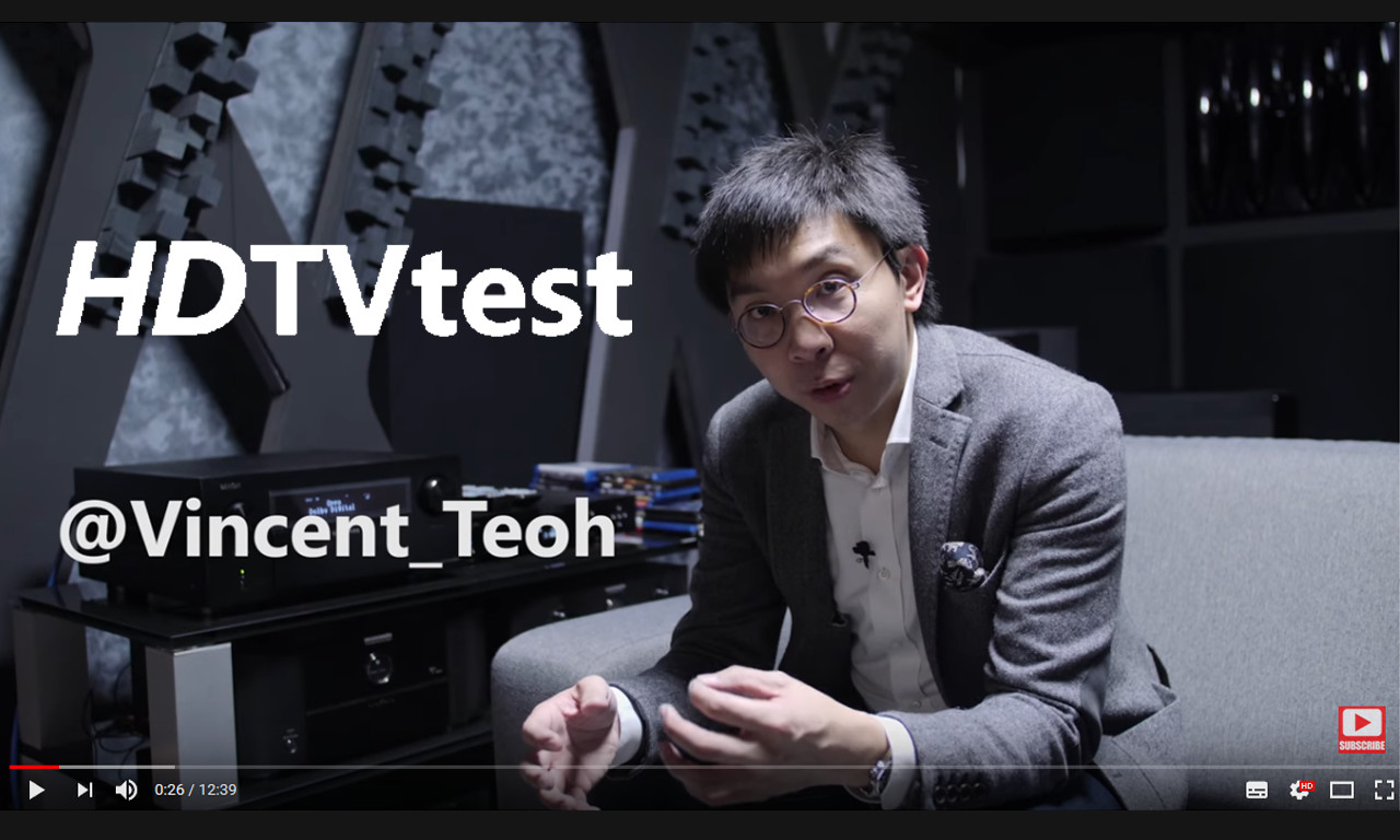 Video von Vincent Teoh / HDTVtest über Cinemike