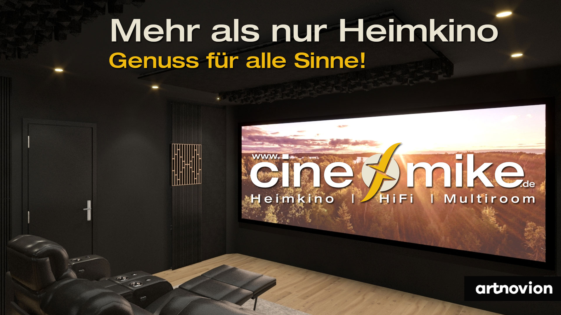 Video - Projektvorstellung: Mehr als nur Heimkino - Genuss für alle Sinne!